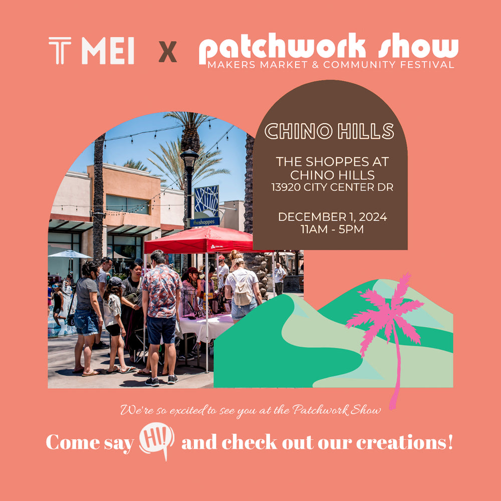 We’re Joining the Patchwork Show as a Vendor for the First Time! (Free gift opportunity)